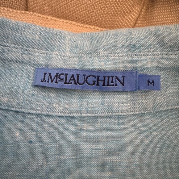 J.Mclaughlin Britt Linen Top - Picture 6 of 8